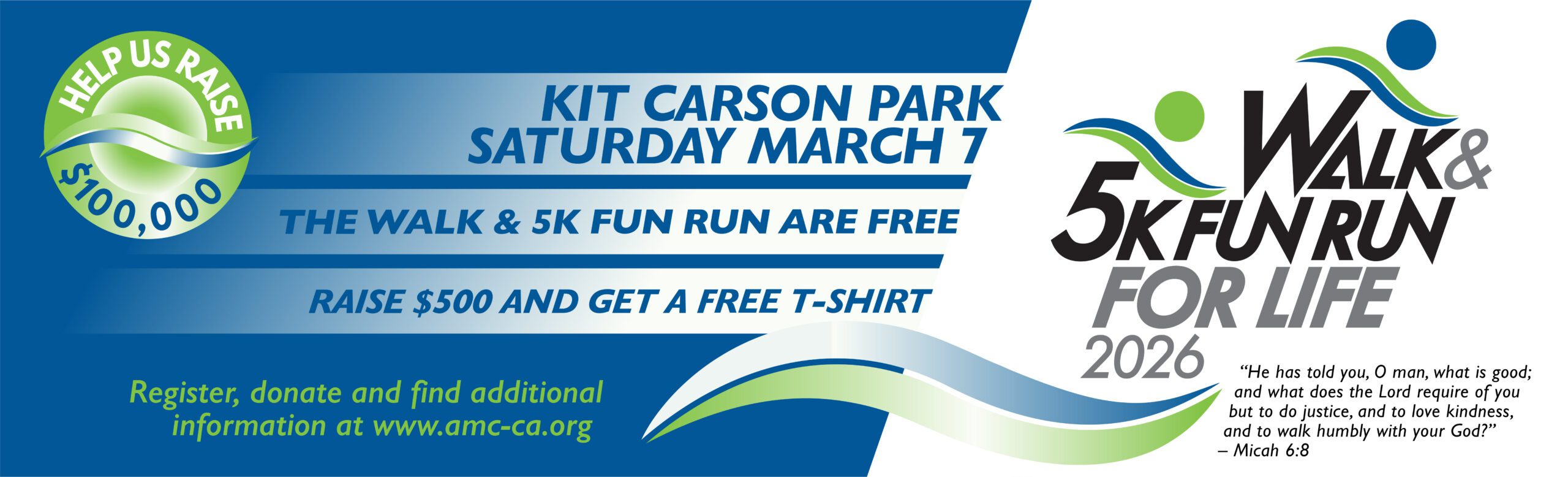 Walk & 5K Fun Run for Life